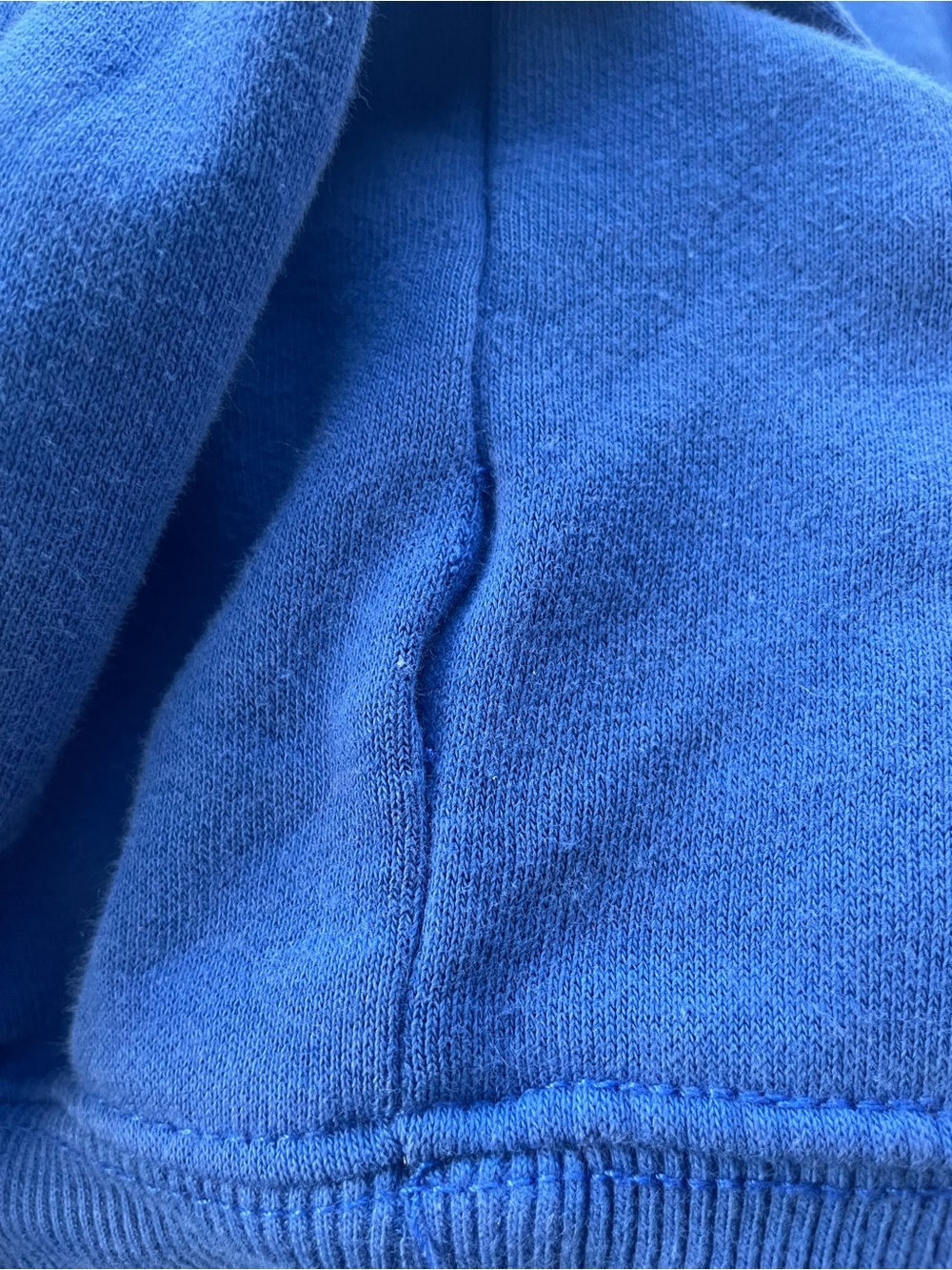 The North Face men’s long sleeve blue hoodie, front logo Size XL - Picture 4 of 4